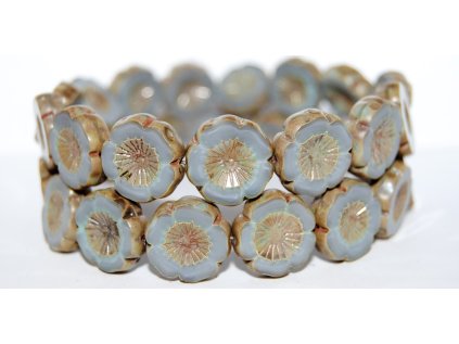 Hawaii flowers 16mm - Table cut beads