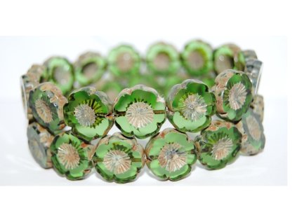 Hawaii flowers 16mm - Table cut beads