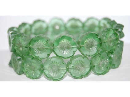 Hawaii flowers 16mm - Table cut beads