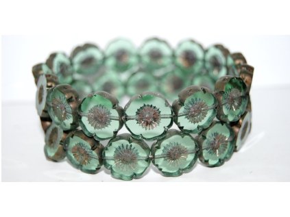 Hawaii flowers 16mm - Table cut beads