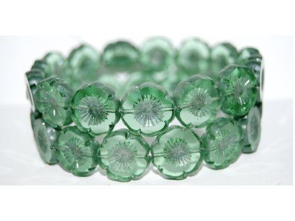 Hawaii flowers 16mm - Table cut beads