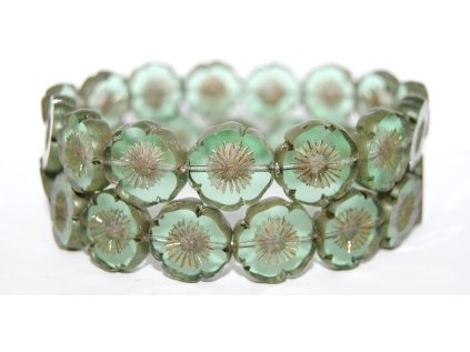 Hawaii flowers 16mm - Table cut beads