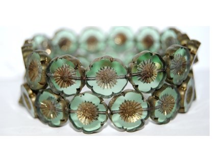 Hawaii flowers 16mm - Table cut beads