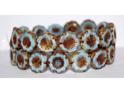 Hawaii flowers 16mm - Table cut beads