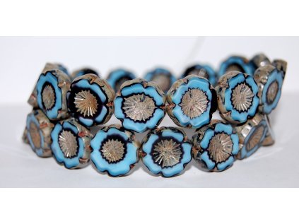 Hawaii flowers 16mm - Table cut beads