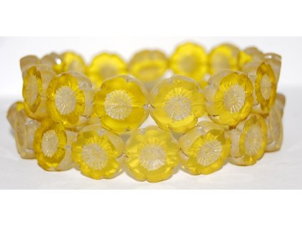 Hawaii flowers 16mm - Table cut beads