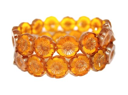 Hawaii flowers 16mm - Table cut beads