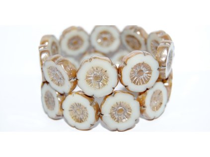 Hawaii flowers 20mm - Table cut beads