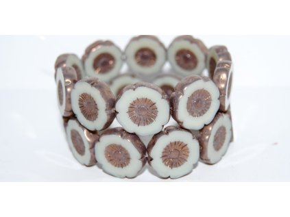 Hawaii flowers 20mm - Table cut beads