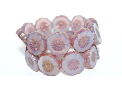 Hawaii flowers 22mm - Table cut beads