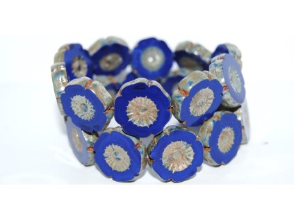 Hawaii flowers 20mm - Table cut beads