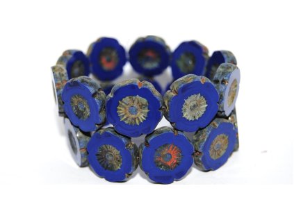 Hawaii flowers 20mm - Table cut beads