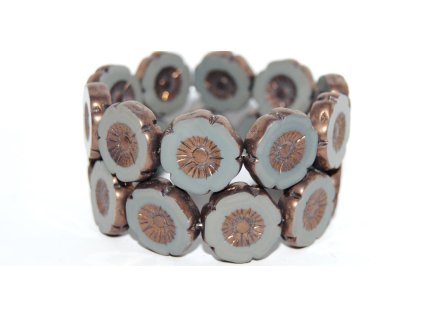 Hawaii flowers 20mm - Table cut beads