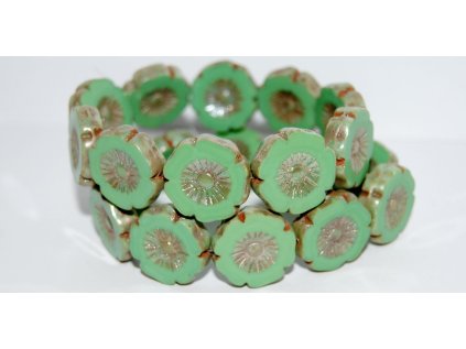 Hawaii flowers 20mm - Table cut beads