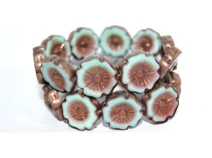 Hawaii flowers 20mm - Table cut beads