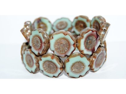 Hawaii flowers 20mm - Table cut beads