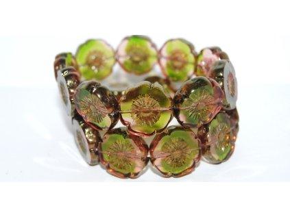 Hawaii flowers 20mm - Table cut beads