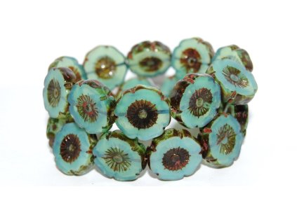 Hawaii flowers 20mm - Table cut beads