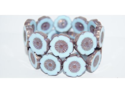 Hawaii flowers 20mm - Table cut beads