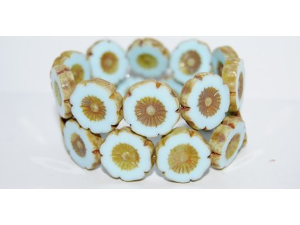 Hawaii flowers 20mm - Table cut beads