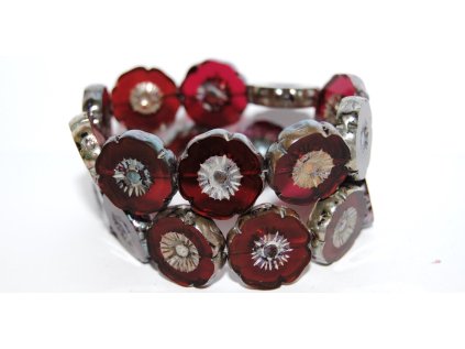 Hawaii flowers 20mm - Table cut beads