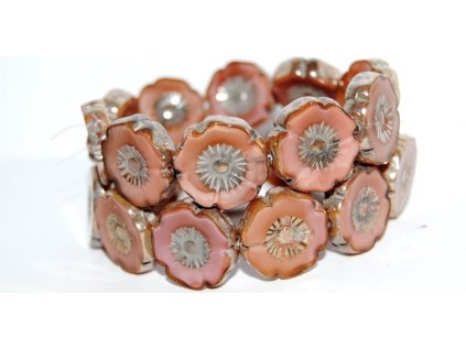 Hawaii flowers 20mm - Table cut beads