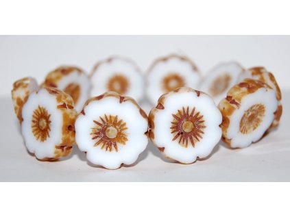 Kytky Hawai 22 mm - Ploškované perle