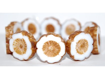 Hawaii flowers 22mm - Table cut beads