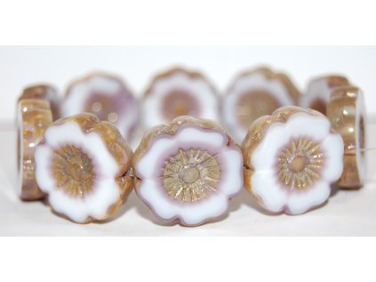 Hawaii flowers 22mm - Table cut beads