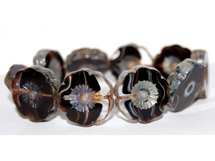 Hawaii flowers 22mm - Table cut beads