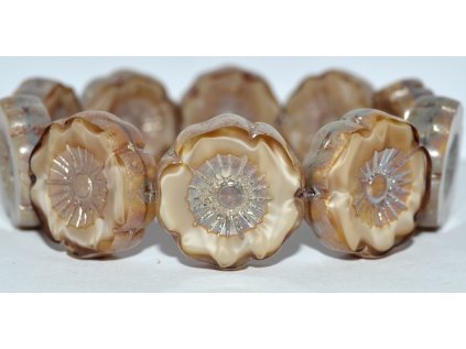 Hawaii flowers 22mm - Table cut beads