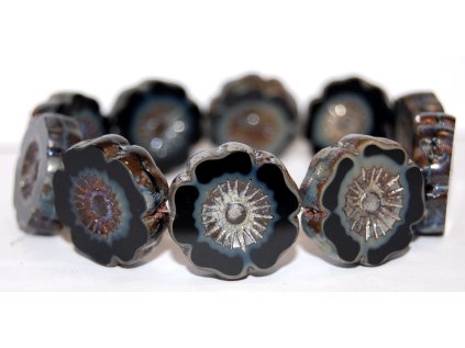 Kytky Hawai 22 mm - Ploškované perle