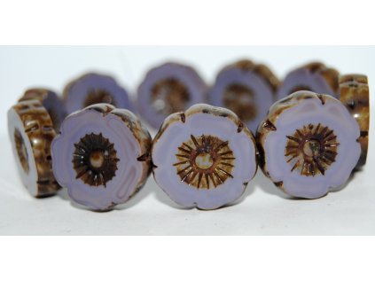 Hawaii flowers 22mm - Table cut beads