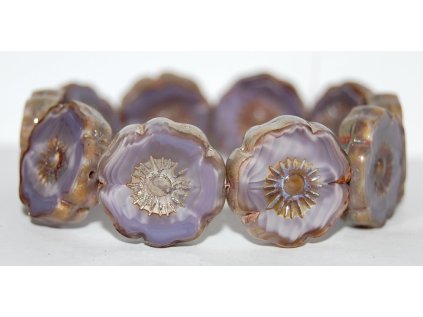 Kytky Hawai 22 mm - Ploškované perle