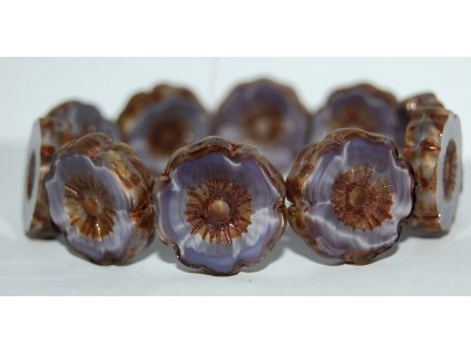 Hawaii flowers 22mm - Table cut beads