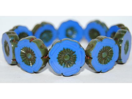 Hawaii flowers 22mm - Table cut beads