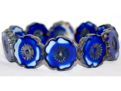 Kytky Hawai 22 mm - Ploškované perle