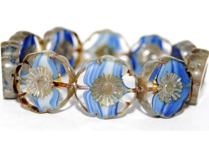 Hawaii flowers 22mm - Table cut beads