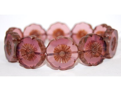 Kytky Hawai 22 mm - Ploškované perle