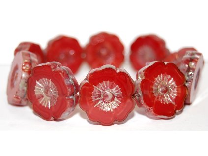 Hawaii flowers 22mm - Table cut beads