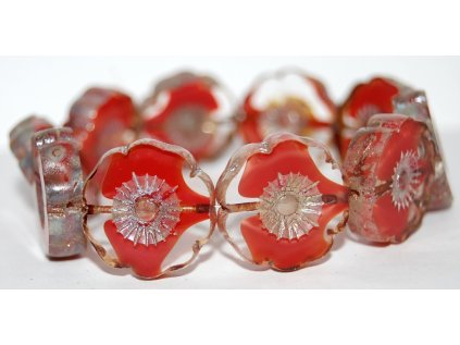 Kytky Hawai 22 mm - Ploškované perle