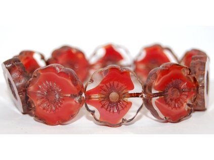 Kytky Hawai 22 mm - Ploškované perle