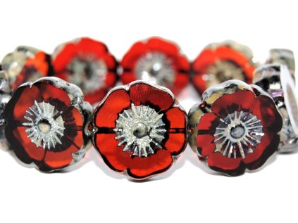 Hawaii flowers 22mm - Table cut beads