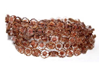 Hawaii flowers 8mm - Table cut beads