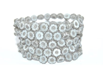 Hawaii flowers 8mm - Table cut beads