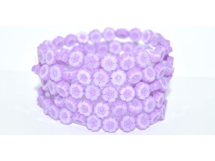 Hawaii flowers 8mm - Table cut beads