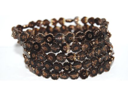 Hawaii flowers 8mm - Table cut beads