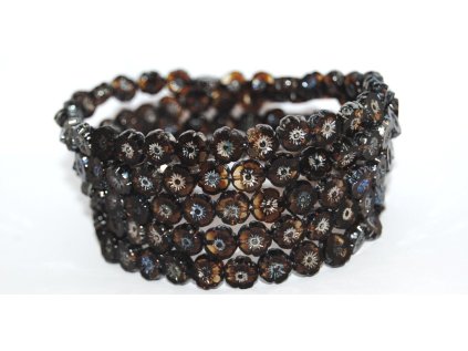 Hawaii flowers 8mm - Table cut beads