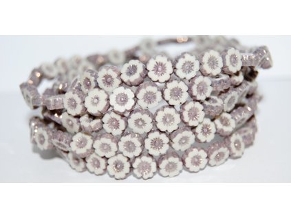 Hawaii flowers 8mm - Table cut beads