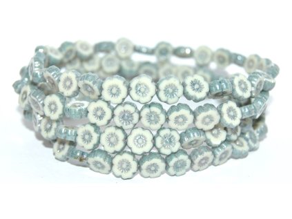 Hawaii flowers 8mm - Table cut beads